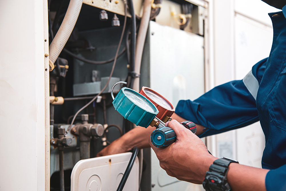 Emergency maintenance and repairs for HVAC systems